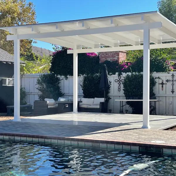 Pacific Vinyl Fences is also a Woodland Hills Patio Covers Company
